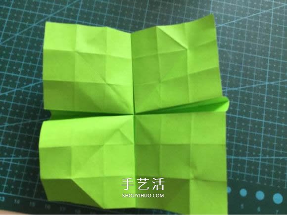 拼圖零片的折紙方法 手工折紙拼圖的圖解教程 -  itrip.net.cn