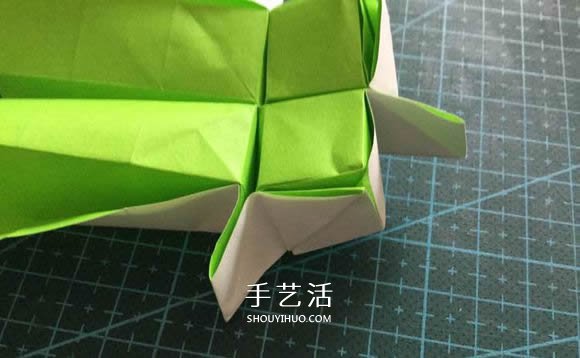 拼圖零片的折紙方法 手工折紙拼圖的圖解教程 -  itrip.net.cn