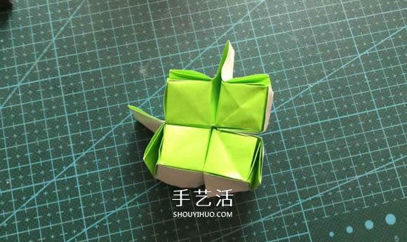 拼圖零片的折紙方法 手工折紙拼圖的圖解教程 -  itrip.net.cn
