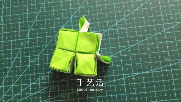拼圖零片的折紙方法 手工折紙拼圖的圖解教程 -  itrip.net.cn