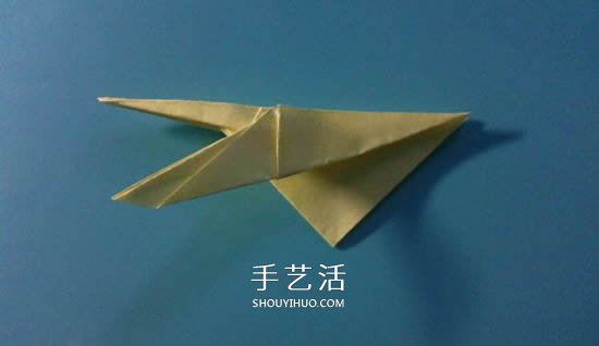 簡單蜂鳥的折紙方法 手工折紙蜂鳥圖解教程 -  itrip.net.cn