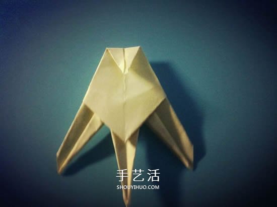簡單蜂鳥的折紙方法 手工折紙蜂鳥圖解教程 -  itrip.net.cn
