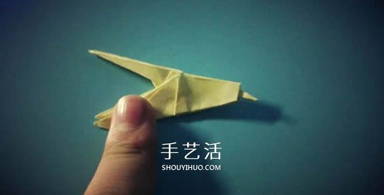 簡單蜂鳥的折紙方法 手工折紙蜂鳥圖解教程 -  itrip.net.cn