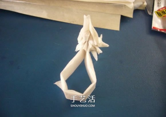 龍頭戒指的折紙方法 手工折紙龍頭戒圖解教程 -  itrip.net.cn
