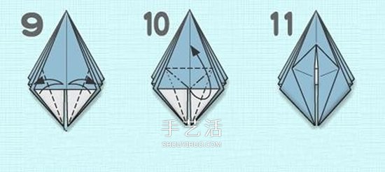 怎么折紙幽靈的方法 萬圣節(jié)折紙幽靈圖解教程 -  itrip.net.cn