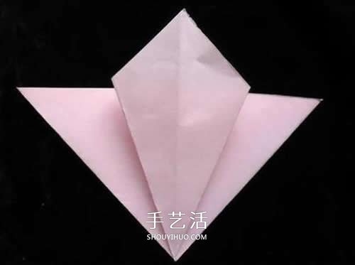 手工折疊百合花圖解 簡單紙百合的折法步驟 -  itrip.net.cn