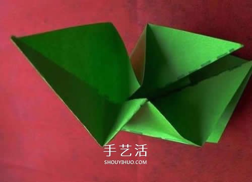 手工折疊百合花圖解 簡單紙百合的折法步驟 -  itrip.net.cn
