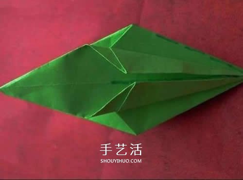 手工折疊百合花圖解 簡單紙百合的折法步驟 -  itrip.net.cn