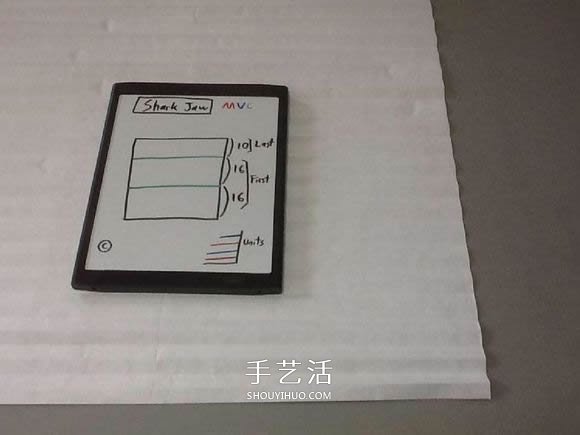 鯊魚嘴的折紙方法圖解 怎么折鯊魚嘴步驟圖 -  itrip.net.cn