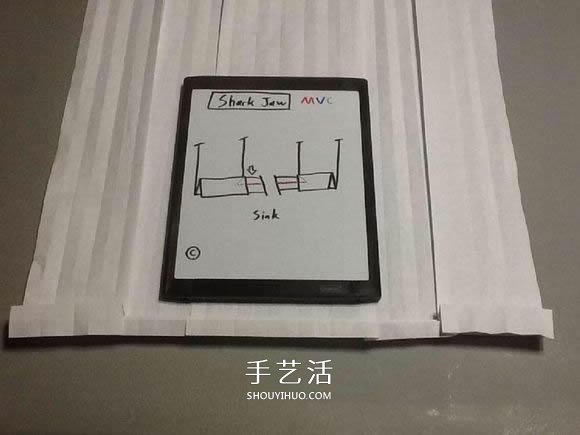 鯊魚嘴的折紙方法圖解 怎么折鯊魚嘴步驟圖 -  itrip.net.cn