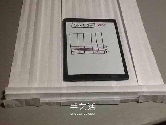 鯊魚嘴的折紙方法圖解 怎么折鯊魚嘴步驟圖 -  itrip.net.cn