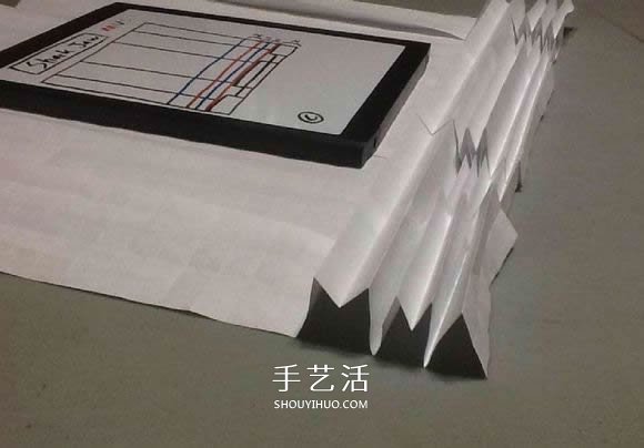 鯊魚嘴的折紙方法圖解 怎么折鯊魚嘴步驟圖 -  itrip.net.cn