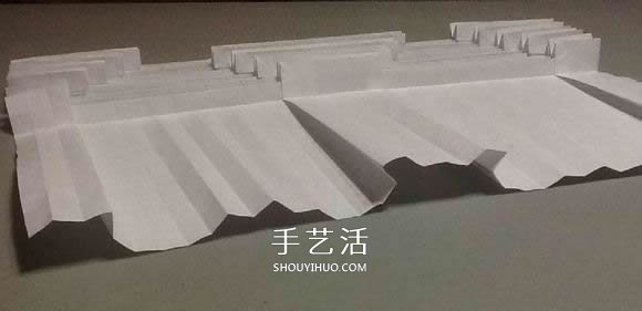 鯊魚嘴的折紙方法圖解 怎么折鯊魚嘴步驟圖 -  itrip.net.cn