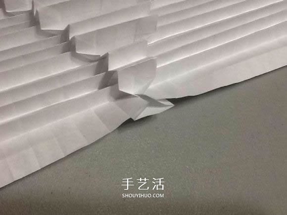 鯊魚嘴的折紙方法圖解 怎么折鯊魚嘴步驟圖 -  itrip.net.cn
