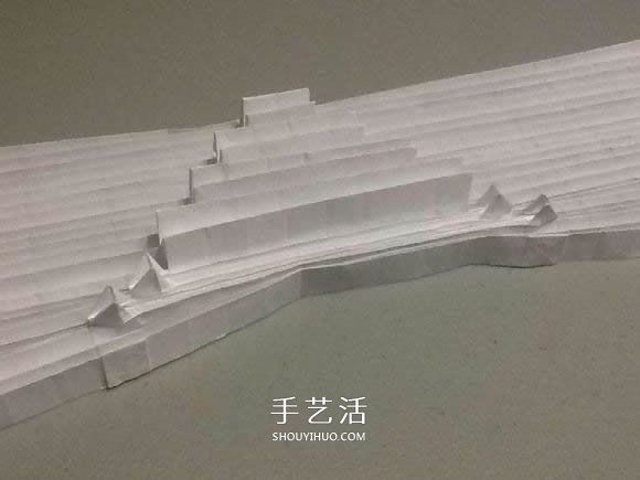 鯊魚嘴的折紙方法圖解 怎么折鯊魚嘴步驟圖 -  itrip.net.cn