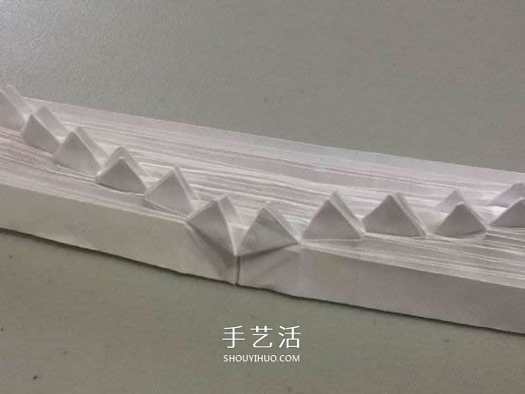 鯊魚嘴的折紙方法圖解 怎么折鯊魚嘴步驟圖 -  itrip.net.cn