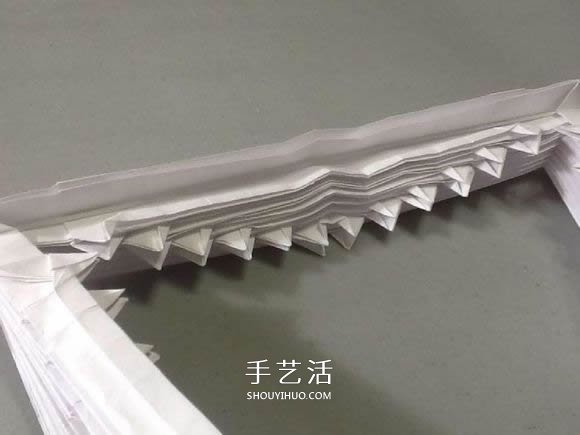 鯊魚嘴的折紙方法圖解 怎么折鯊魚嘴步驟圖 -  itrip.net.cn