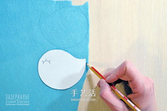 不織布小鳥(niǎo)冰箱貼DIY 手工布藝小鳥(niǎo)冰箱貼制作 -  itrip.net.cn