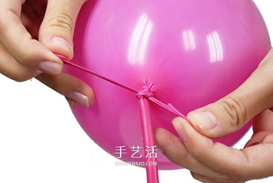 氣球造型教程圖解：一步步做出可愛小粉豬 -  itrip.net.cn