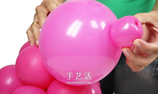 氣球造型教程圖解：一步步做出可愛小粉豬 -  itrip.net.cn