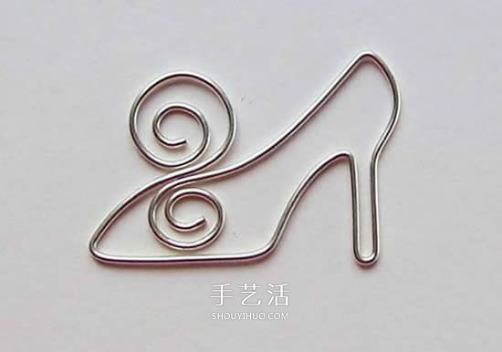 金屬絲做書簽的作品 手工制作金屬絲書簽圖片 -  itrip.net.cn