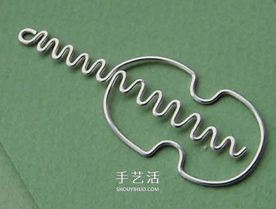金屬絲做書簽的作品 手工制作金屬絲書簽圖片 -  itrip.net.cn