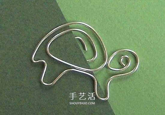 金屬絲做書簽的作品 手工制作金屬絲書簽圖片 -  itrip.net.cn