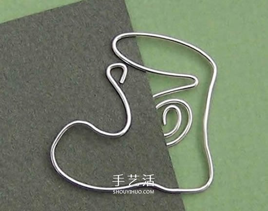 金屬絲做書簽的作品 手工制作金屬絲書簽圖片 -  itrip.net.cn