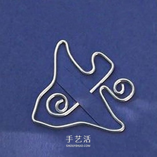 金屬絲做書簽的作品 手工制作金屬絲書簽圖片 -  itrip.net.cn