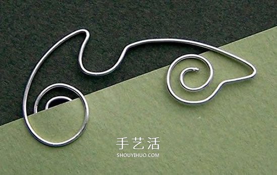 金屬絲做書簽的作品 手工制作金屬絲書簽圖片 -  itrip.net.cn