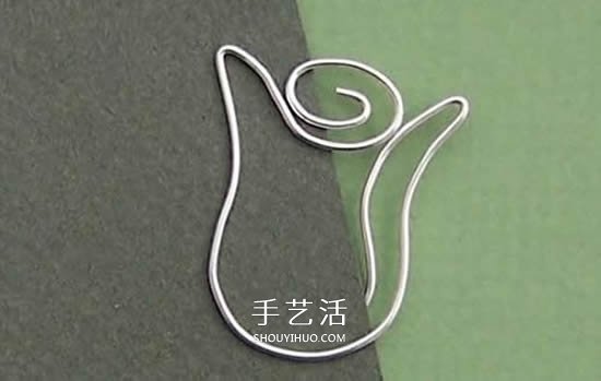 金屬絲做書簽的作品 手工制作金屬絲書簽圖片 -  itrip.net.cn