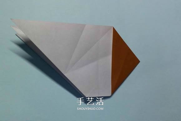折紙母雞的方法圖解 怎么折母雞的折法步驟 -  itrip.net.cn