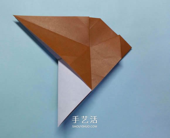 折紙母雞的方法圖解 怎么折母雞的折法步驟 -  itrip.net.cn