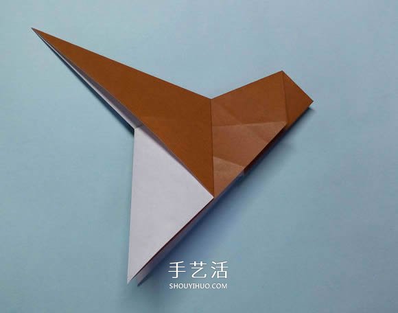 折紙母雞的方法圖解 怎么折母雞的折法步驟 -  itrip.net.cn