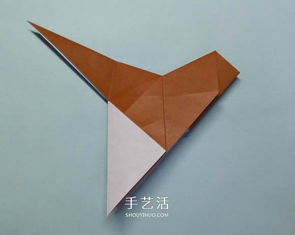 折紙母雞的方法圖解 怎么折母雞的折法步驟 -  itrip.net.cn