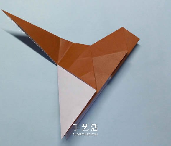 折紙母雞的方法圖解 怎么折母雞的折法步驟 -  itrip.net.cn