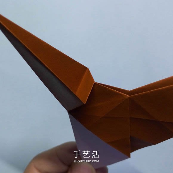 折紙母雞的方法圖解 怎么折母雞的折法步驟 -  itrip.net.cn