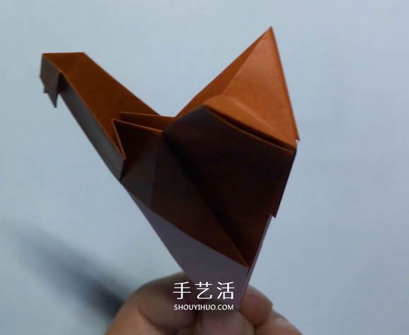 折紙母雞的方法圖解 怎么折母雞的折法步驟 -  itrip.net.cn