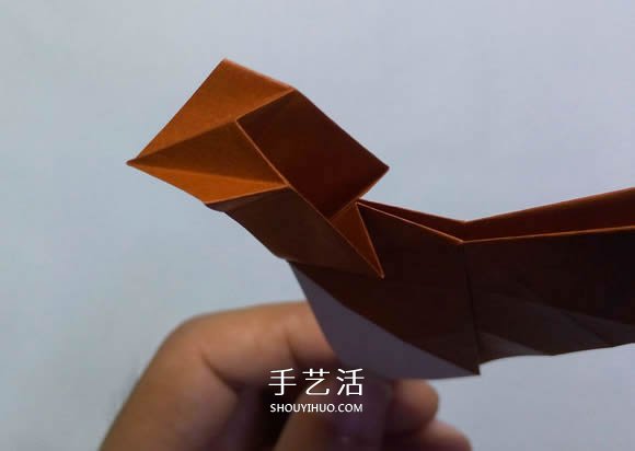 折紙母雞的方法圖解 怎么折母雞的折法步驟 -  itrip.net.cn