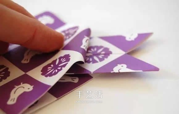 幼兒折紙兔頭的方法 簡易手工兔頭的折法圖解 -  itrip.net.cn