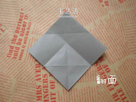 可愛小狗的折法圖解 手工折紙小狗的步驟圖 -  itrip.net.cn