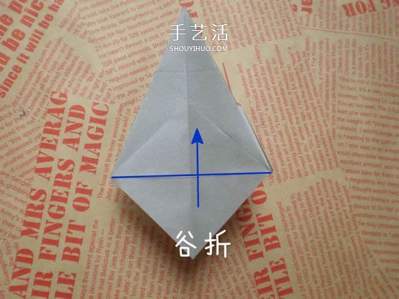 可愛小狗的折法圖解 手工折紙小狗的步驟圖 -  itrip.net.cn