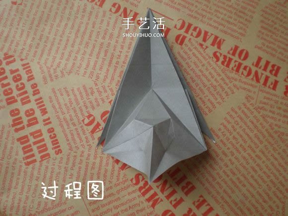 可愛小狗的折法圖解 手工折紙小狗的步驟圖 -  itrip.net.cn