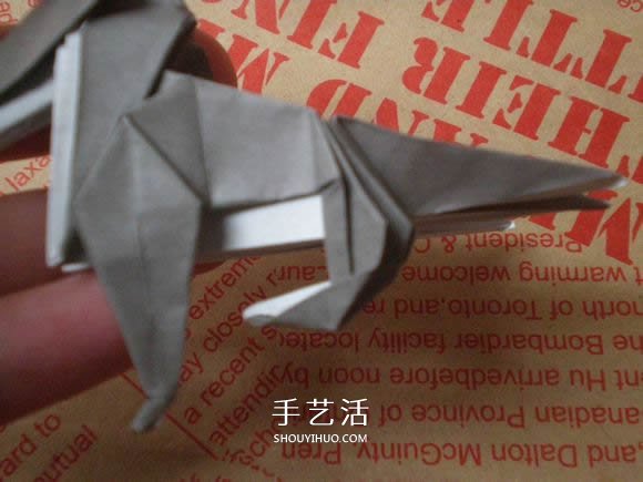可愛小狗的折法圖解 手工折紙小狗的步驟圖 -  itrip.net.cn