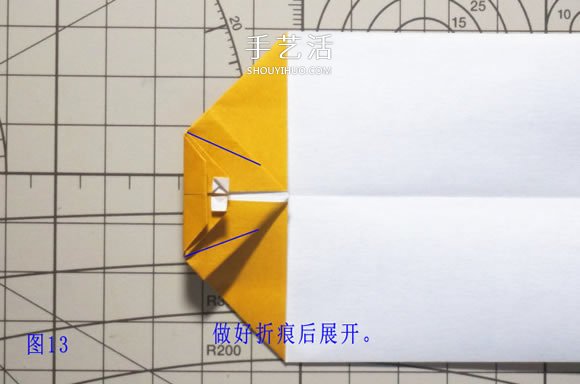 逼真的猴子折紙圖解 手工折紙小猴子的折法 -  itrip.net.cn