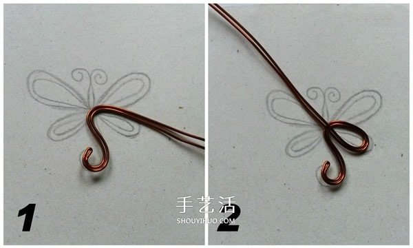 金屬絲制作蜻蜓掛飾 自制金屬絲蜻蜓小飾品 -  itrip.net.cn