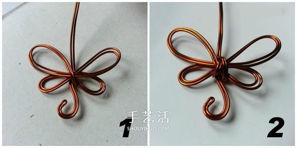 金屬絲制作蜻蜓掛飾 自制金屬絲蜻蜓小飾品 -  itrip.net.cn