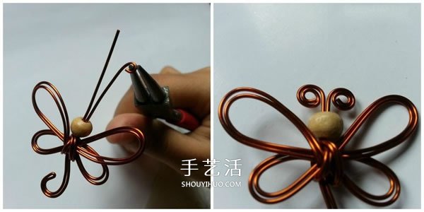 金屬絲制作蜻蜓掛飾 自制金屬絲蜻蜓小飾品 -  itrip.net.cn