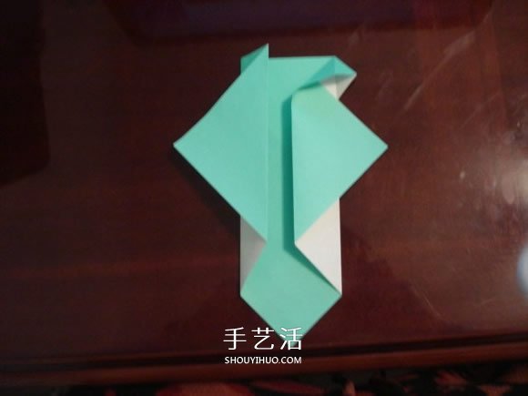 小狗的折法圖解教程 可愛(ài)小狗的折疊方法 -  itrip.net.cn