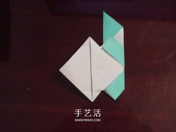 小狗的折法圖解教程 可愛(ài)小狗的折疊方法 -  itrip.net.cn